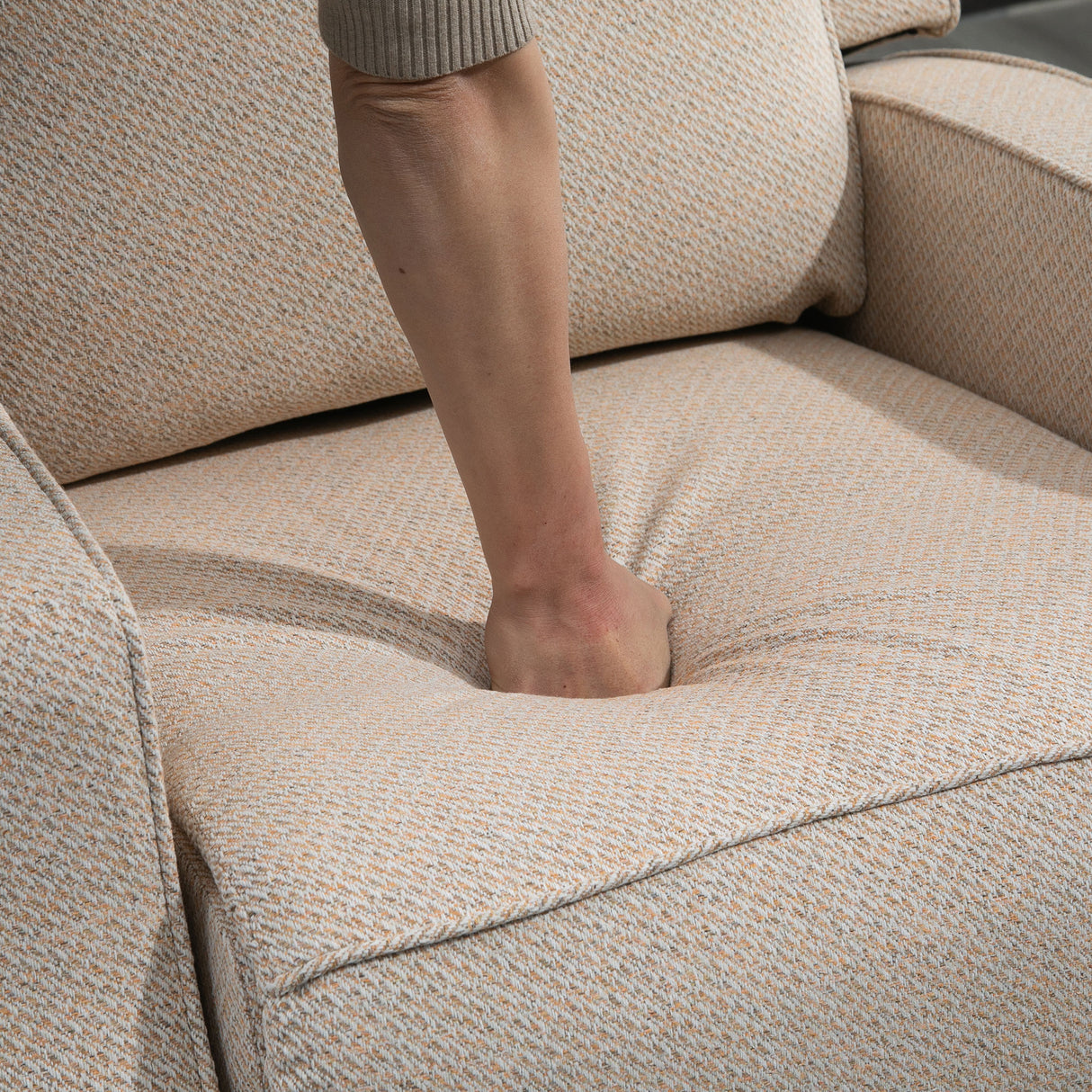 easycomfort easycomfort poltrona relax elettrica poltrona reclinabile 150 moderna con usb per soggiorno camera da letto beige 84x92x104cm