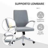 immagine-8-easycomfort-easycomfort-sedia-da-ufficio-ergonomica-altezza-regolabile-e-funzione-dondolo-poltrona-girevole-con-ruote-62x69x92-100cm-grigio-bianco