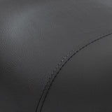 easycomfort easycomfort sgabello da lavoro a sella con ruote e altezza regolabile per negozi parrucchiere e tattoo 52x53x49 61cm nero ean 8054144131412