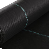 easycomfort easycomfort telo per pacciamatura 2x25 m per orto serra e giardino drenante e traspirante nero