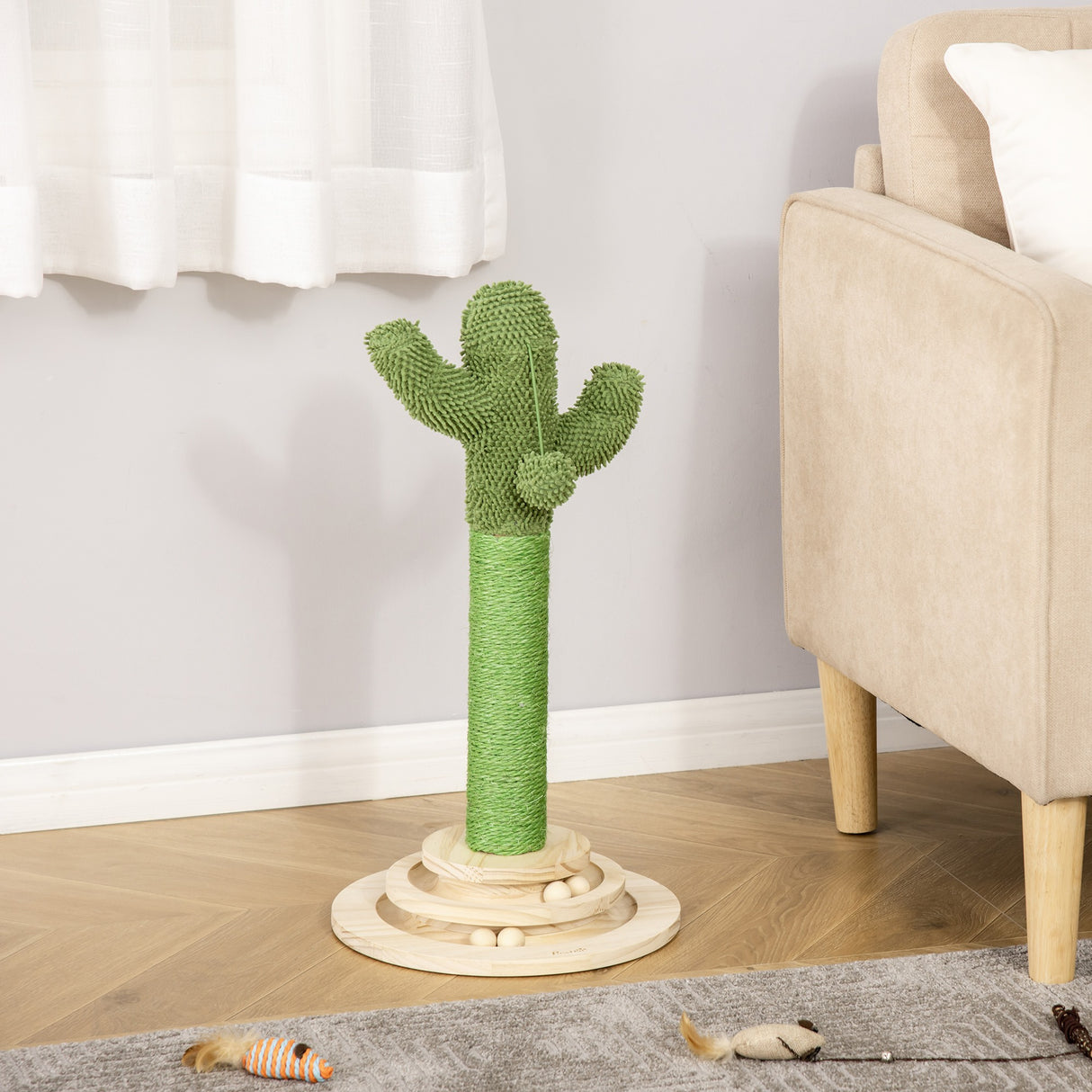 immagine-9-easycomfort-easycomfort-albero-tiragraffi-a-cactus-per-gatti-corda-sisal-e-base-con-palline-in-legno-32x32x60cm