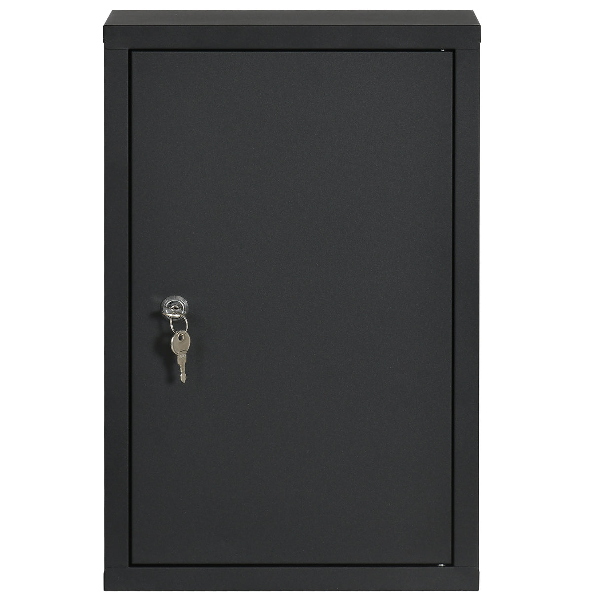 immagine-9-easycomfort-easycomfort-armadietto-medicinali-con-3-mensole-e-blocco-con-chiavi-in-acciaio-30x14x46cm-nero