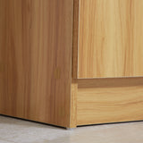 easycomfort easycomfort armadio scarpiera salvaspazio e moderno in legno per 12 paia con 4 ripiani aperti 83x30x90 cm marrone chiaro