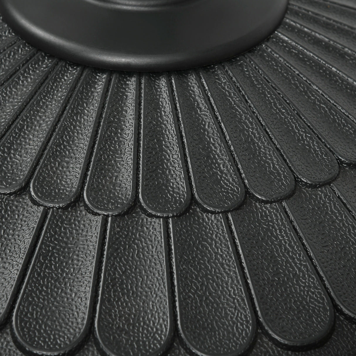 easycomfort easycomfort base per ombrellone da giardino di diametro 38 48 mm con riempimento laterale 48 5x36 cm