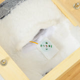 easycomfort easycomfort cavallo a dondolo a forma di cane husky per bambini da 18 36 mesi 60x33x50cm grigio