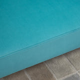 immagine-9-easycomfort-easycomfort-divano-2-posti-in-velluto-con-gambe-in-metallo-e-schienale-a-conchiglia-132x66x80cm-verde