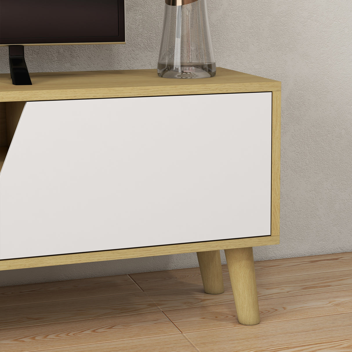 immagine-9-easycomfort-easycomfort-mobile-porta-tv-fino-65-con-armadietti-e-ripiani-aperti-150x30x42cm-bianco-e-legno