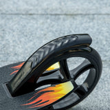 easycomfort easycomfort monopattino per bambini 7 14 anni con manubrio regolabile su 3 altezze 86x35x9398103 cm nero