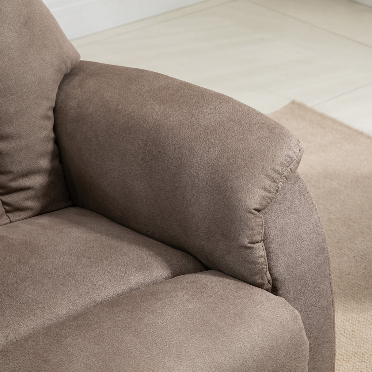 easycomfort easycomfort poltrona alzapersona reclinabile 150 max con telecomando e poggiapiedi 75x93x110 cm marrone