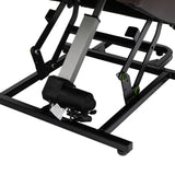 easycomfort easycomfort poltrona elettrica alzapersone reclinabile 145 poltrona relax elettrica in pelle pu con telecomando tasche laterali e poggiapiedi integrato marrone ean 8055776913919