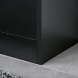 easycomfort easycomfort scarpiera salvaspazio regolabile mobile portascarpe con 8 scomparti legno 80 x 24 x 120cm nero ean 8054111844451