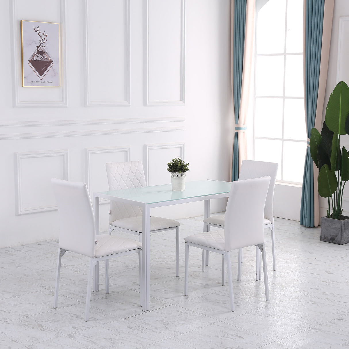 immagine-9-easycomfort-easycomfort-set-4-sedie-imbottite-per-sala-da-pranzo-con-rivestimento-in-similpelle-41x50x91cm-bianco