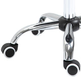 easycomfort easycomfort sgabello da lavoro a sella con ruote e altezza regolabile per negozi parrucchiere e tattoo 52x53x49 61cm nero ean 8054144131412