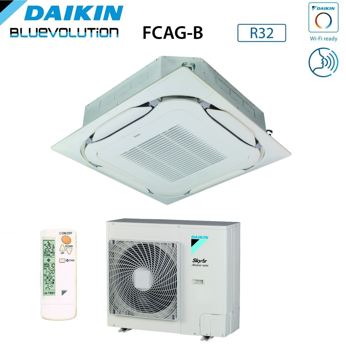 immagine-1-daikin-climatizzatore-condizionatore-daikin-bluevolution-a-cassetta-round-flow-24000-btu-fcag71b-rzasg71mv1-r-32-wi-fi-optional-con-griglia-standard-inclusa