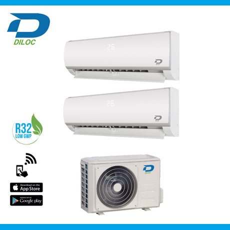 immagine-1-diloc-climatizzatore-condizionatore-diloc-dual-split-iinverter-serie-frozen-99-con-d-frozen240-r-32-wi-fi-optional-90009000-ean-8059657009067