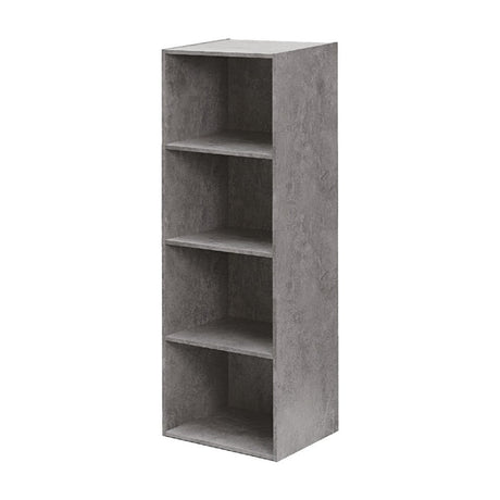 immagine-1-divina-home-libreria-in-legno-4-ripiani-scaffale-cemento-l-40-x-h-29-x-h-132-cm-ean-8056157803386