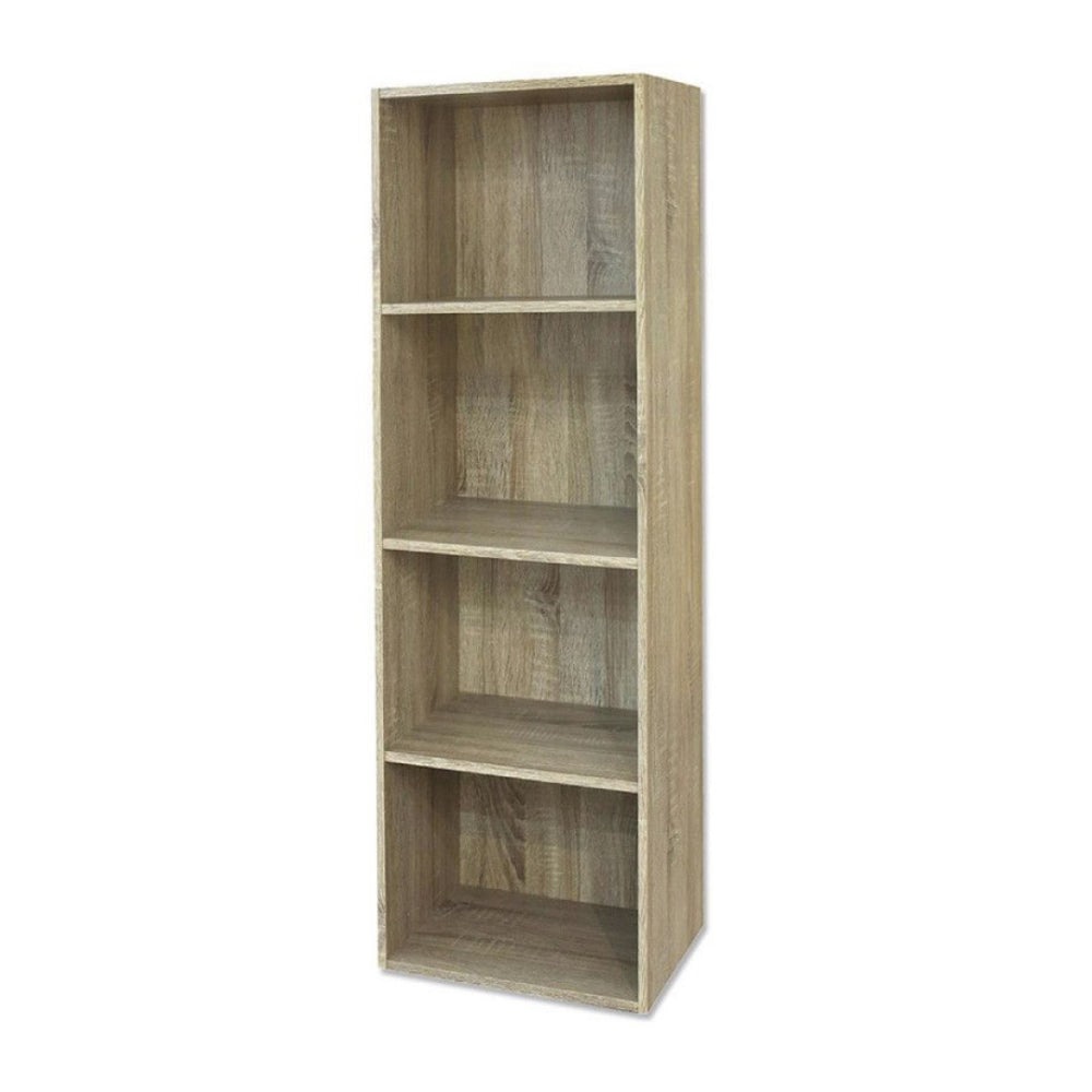 immagine-1-divina-home-libreria-in-legno-4-ripiani-scaffale-rovere-l-40-x-h-29-x-h-132-cm-ean-8056157803393