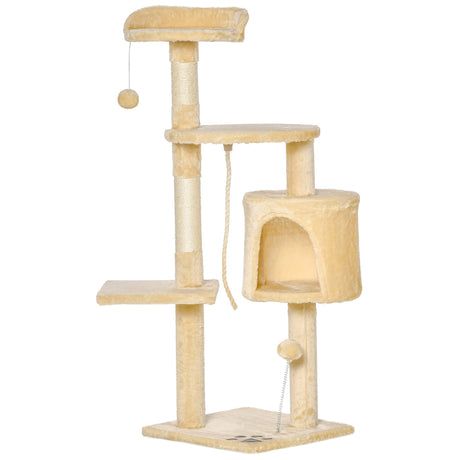 immagine-1-easycomfort-easycomfort-albero-tiragraffi-per-gatti-in-legno-a-4-livelli-con-cuccia-giocattoli-pallina-e-corda-altezza-114-cm-ean-8054111842044