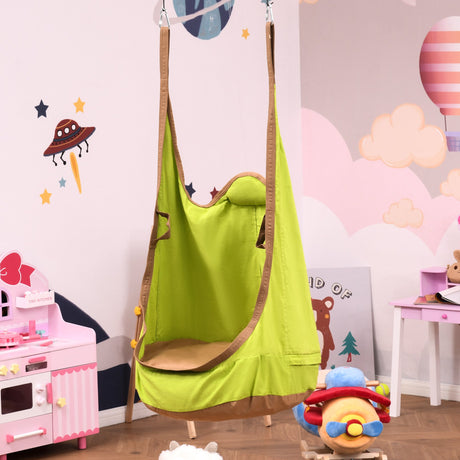 immagine-1-easycomfort-easycomfort-amaca-per-bambini-da-interno-o-esterno-sedia-sospesa-a-sacco-portatile-in-cotone-verde-e-marrone-75x55x140cm