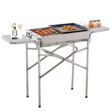 immagine-1-easycomfort-easycomfort-barbecue-a-carbonella-grill-bbq-da-giardino-balcone-con-piano-dappoggio-esterno-acciaio-inox-104-30-68cm-ean-8054111846585