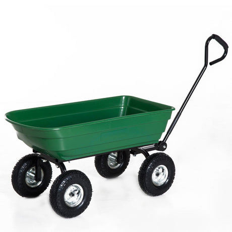 immagine-1-easycomfort-easycomfort-carrello-rimorchio-a-mano-da-giardino-verde-nero-108x50x84cm-ean-8054144130583