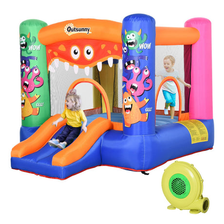 immagine-1-easycomfort-easycomfort-casa-gioco-gonfiabile-gigante-per-bambini-con-scivolo-e-canestro-ean-8055776914176