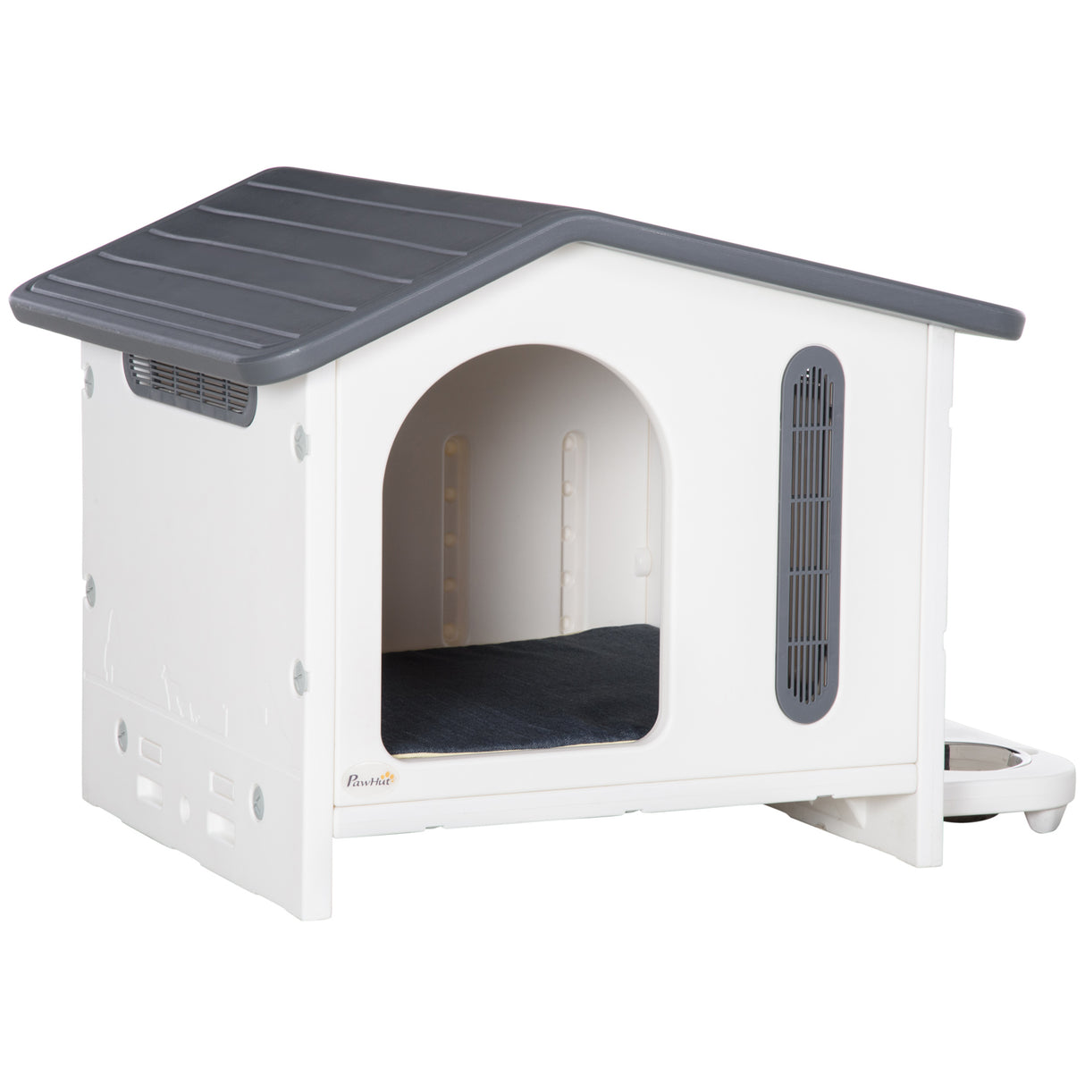 immagine-1-easycomfort-easycomfort-casetta-per-cani-rialzata-con-vassoio-per-2-ciotole-finestre-e-cuscino-in-gommapiuma-70x64x56-cm