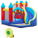 immagine-1-easycomfort-easycomfort-castello-gonfiabile-4-in-1-per-bimbi-3-8-anni-con-scivolo-e-piscina-290x270x230cm