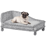 immagine-1-easycomfort-easycomfort-chaise-longue-cuccia-per-animali-domestici-in-vimini-con-cuscino-grigio-ean-8054111845397