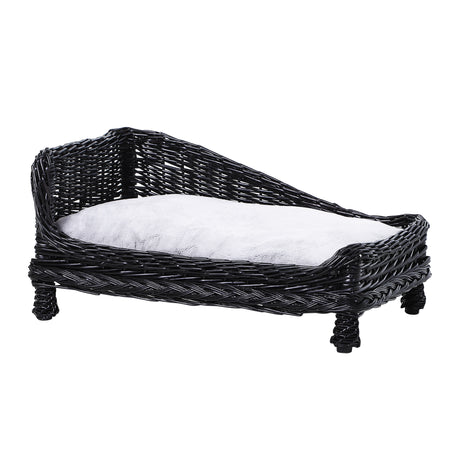 immagine-1-easycomfort-easycomfort-cuccia-per-animali-domestici-15kg-forma-chaise-longue-in-vimini-nero-cuscino-in-pile-69x42x33cm-ean-8054111845595