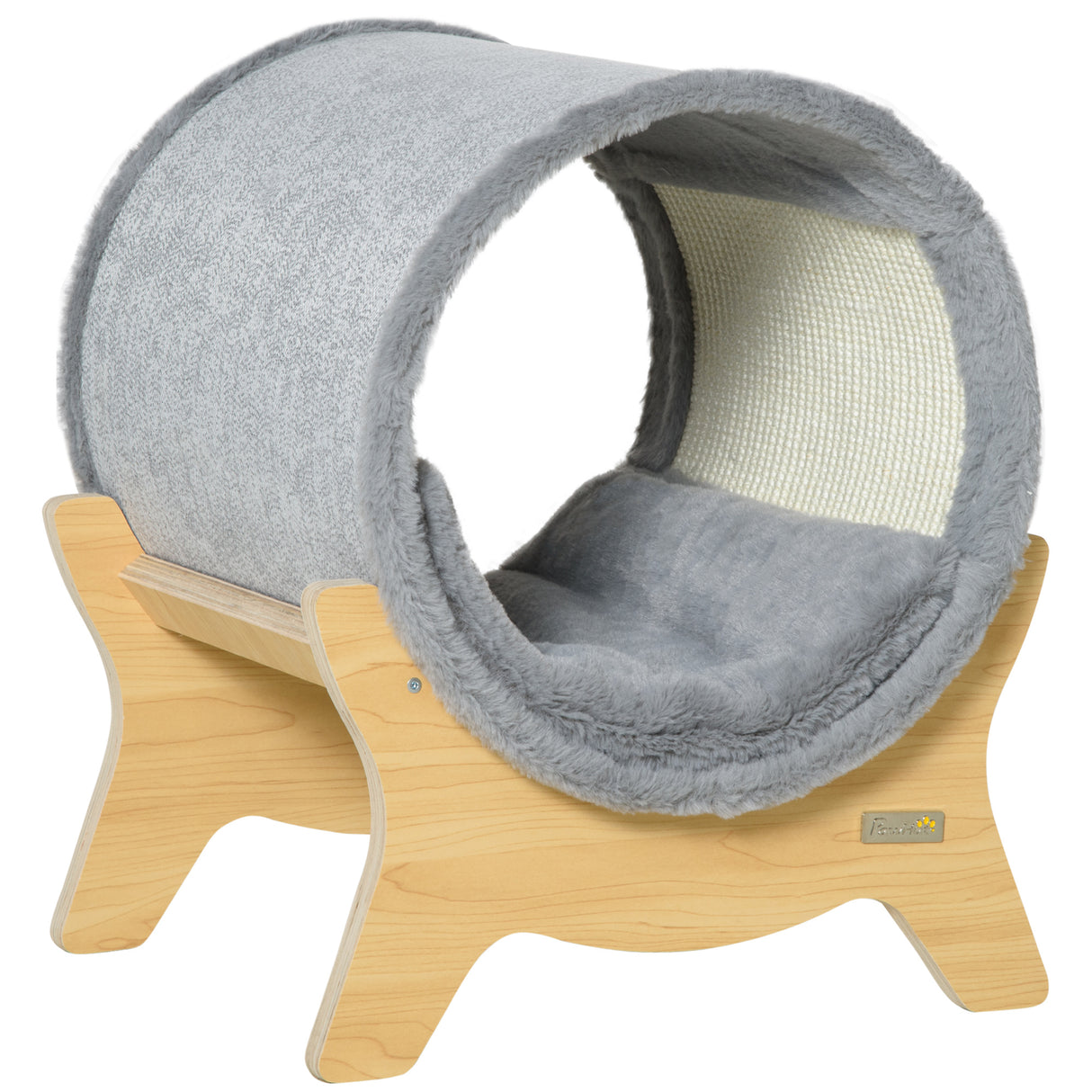 immagine-1-easycomfort-easycomfort-cuccia-per-gatti-con-tiragraffi-e-cuscino-imbottito-casetta-per-gatti-a-tunnel-41x40x47cm-grigio