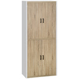 immagine-1-easycomfort-easycomfort-dispensa-cucina-in-legno-mdf-con-4-ripiani-regolabili-e-4-porte-80x40x182-cm