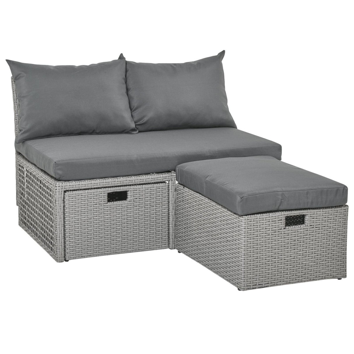 immagine-1-easycomfort-easycomfort-divano-2-posti-con-contenitore-e-pouf-in-rattan-pe-salvaspazio-con-cuscini-grigio-ean-8055776916262