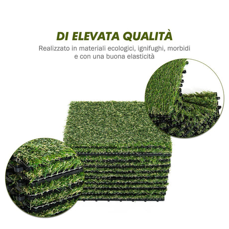 immagine-1-easycomfort-easycomfort-erba-sintetica-per-giardino-set-di-10pz-30x30cm-verde-scuro-ean-8054111848190