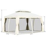 immagine-1-easycomfort-easycomfort-gazebo-con-doppio-tetto-zanzariere-tende-bianco-crema-3x4m-ean-8055776915227