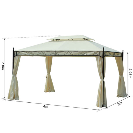 immagine-1-easycomfort-easycomfort-gazebo-da-giardino-3x4m-in-metallo-con-doppio-tetto-crema-ean-8054144136127