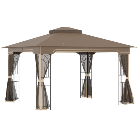 immagine-1-easycomfort-easycomfort-gazebo-da-giardino-con-zanzariera-doppio-tetto-e-struttura-metallo-3-7x3m-marrone-e-beige