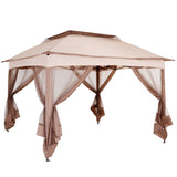 immagine-1-easycomfort-easycomfort-gazebo-doppio-tetto-impermeabile-con-zanzariere-marrone-3-25x3-25m-ean-8055776912325