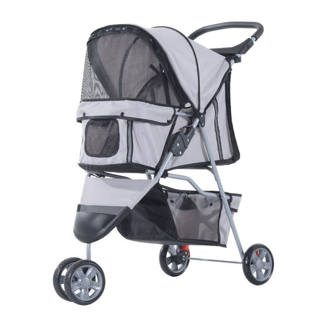 immagine-1-easycomfort-easycomfort-passeggino-per-cani-pieghevole-carrello-per-animali-domestici-carrello-carrozzina-grigio-75-x-45-x-97cm-ean-8054111849579