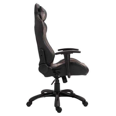 immagine-1-easycomfort-easycomfort-poltrona-da-gaming-e-ufficio-con-schienale-alto-ergonomico-marrone-e-nero-ean-8054144135403