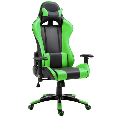 immagine-1-easycomfort-easycomfort-poltrona-da-ufficio-gaming-girevole-reclinabile-nero-e-verde-ecopelle-ean-8055776913452