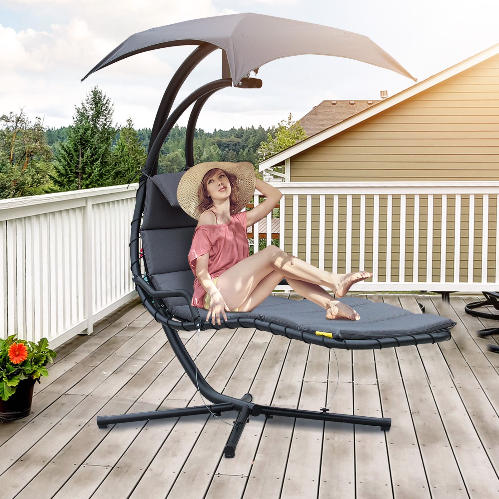 Mobili Poltrone Sospese Da Giardino Ikea Poltrona A Dondolo