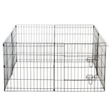 immagine-1-easycomfort-easycomfort-recinto-per-cani-da-esterno-box-gabbia-per-cani-gatti-cuccioli-roditori-recinzione-rete-8-pezzi-61-x-61cm-nero-ean-8054111840927