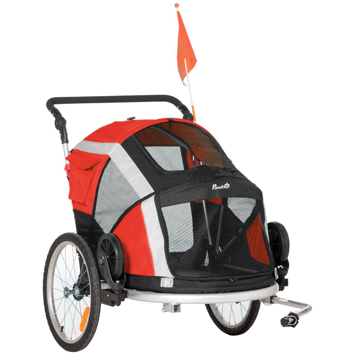 immagine-1-easycomfort-easycomfort-rimorchio-bici-per-cani-sotto-i-30kg-con-porta-anteriore-e-posteriore-finestre-a-rete-e-tetto-apribile-150x82x98-108cm