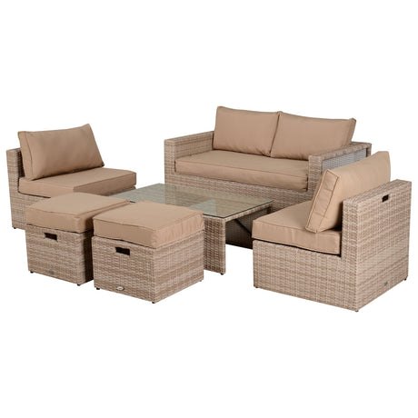 immagine-1-easycomfort-easycomfort-salotto-da-giardino-in-pe-rattan-6-pezzi-con-divano-2-poltroncine-2-pouf-e-tavolino-cachi-e-beige-ean-8055776916521