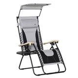 immagine-1-easycomfort-easycomfort-sedia-sdraio-da-giardino-zero-gravity-pieghevole-e-reclinabile-con-tettuccio-poggiatesta-e-porta-bicchieri-grigio-chiaro