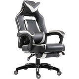 immagine-1-easycomfort-easycomfort-sedia-ufficio-gaming-economica-poltrona-reclinabile-con-poggiapiedi-regolabile-in-altezza-rotelle-tessuto-65-64-114-123-5cm-bianco-ean-8055776916033