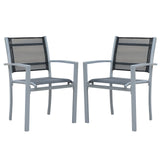 immagine-1-easycomfort-easycomfort-set-2-sedie-da-esterno-in-textilene-e-acciaio-nero-e-grigio-ean-8054144134116