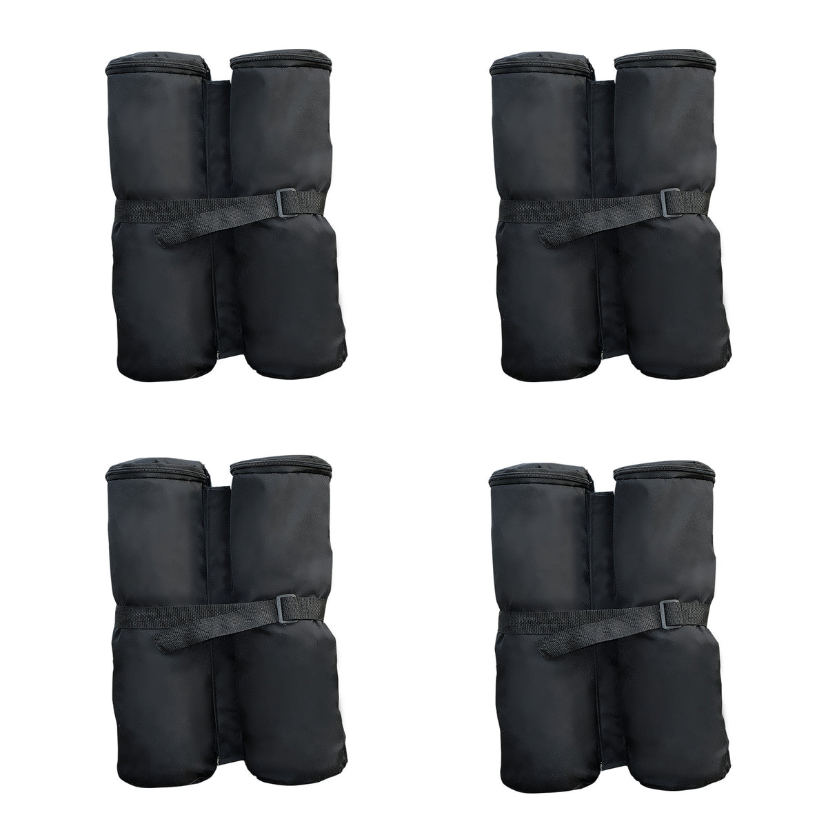 immagine-1-easycomfort-easycomfort-set-4-pesi-per-gazebo-in-tessuto-impermeabile-da-riempire-con-15kg-di-sabbia-o-ghiaia-nero