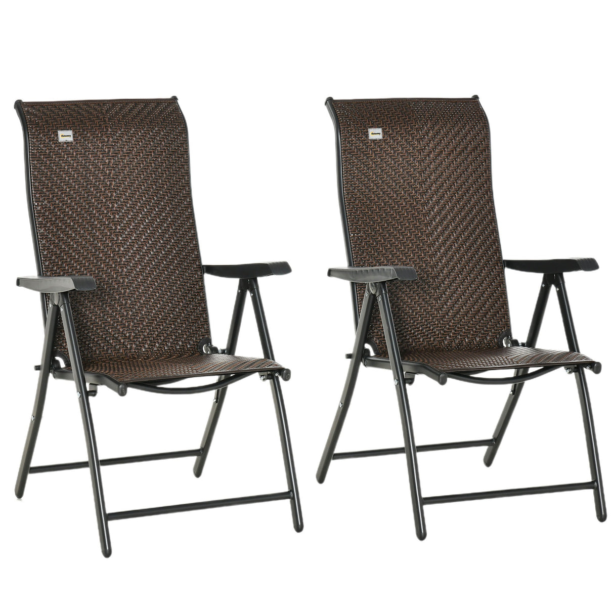 immagine-1-easycomfort-easycomfort-set-da-2-sedie-da-giardino-pieghevoli-in-rattan-pe-schienale-7-posizioni-71x58x111cm